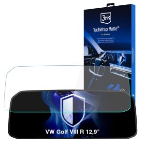 Matinė ekraną sauganti plėvelė VW Golf VIII R 2024- 12,9" - 3mk TechWrap Matte Cluster