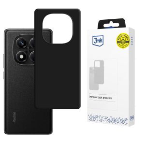 Silikoninis dėklas skirtas Redmi Note 14 Pro 5G – 3mk HARDY® Mellow Case™ Black
