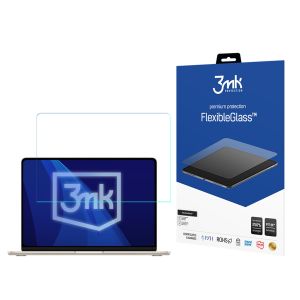 Hibridinis nedūžtantis stiklas Apple MacBook Air 13,6" M2/M3/M4 - 3mk FlexibleGlass