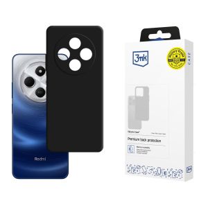 Dėklas Redmi 14C / Redmi A4 5G - 3mk silikoninis dėklas juodas