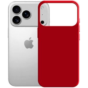 Silikoninis dėklas skirtas Apple iPhone 17 Pro Max - 3mk HARDY® Mellow Case™ Red