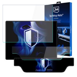 Ekrano apsauginė plėvelė navigacijos ir laikrodžių Jaecoo 5 2024- - 3mk TechWrap Matte 2in1 (Center Display + Cluster)