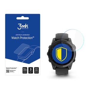 Apsauginis stiklas išmaniojo laikrodžio ekranui Garmin Fenix E 47mm - 3mk Watch Protection
