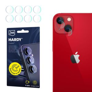 Skaidrus objektyvo stiklas kamerai Apple iPhone 13 - 3mk HARDY® Fusion Lens Protection™
