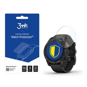 Apsauginis stiklas išmaniojo laikrodžio ekranui Garmin Fenix 7 Pro Solar - 3mk Watch Protection