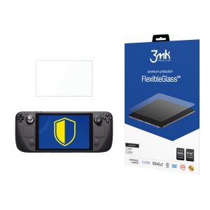 Nerūdijančio hybridinis stiklas ant Valve Steam Deck - 3mk FlexibleGlass