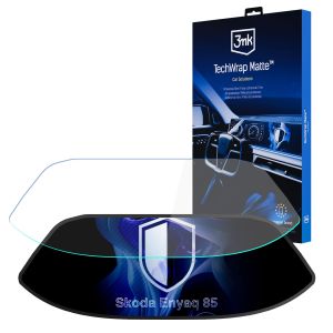 Matinė ekraną sauganti plėvelė Skoda Enyaq 85 - 3mk TechWrap Matte Cluster