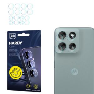 Skaidrus objektyvo stiklas kamerai Motorola Moto G56 - 3mk HARDY® Fusion Lens Protection™
