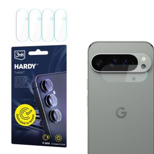 Skaidrus objektyvo stiklas kamerai Google Pixel 9 - 3mk HARDY® Fusion Lens Protection™
