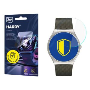 Hibridinė stiklo apsauga smartwatch Swatch Skinearth - 3mk HARDY® Fusion Watch Protection™