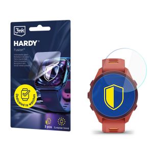 Hibridinis stiklas smartwatch Garmin Forerunner 70/ 170/ 170 Music - 3mk HARDY® Fusion Watch Protection™