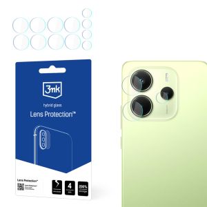 Stiklas fotoaparato objektyvui Redmi Note 14 4G - 3mk objektyvo apsauga