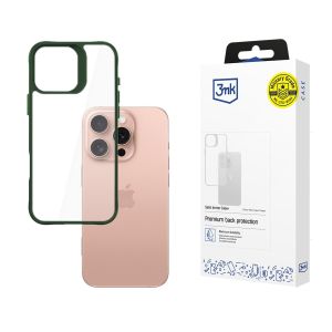Dėklas Apple iPhone 16 Pro - 3mk Satin Armor Case+ Green