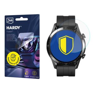 Hibridinis stiklas smartwatch Huawei Watch GT 2 46mm - 3mk HARDY® Fusion Watch Protection™