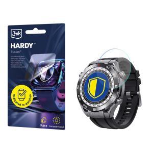 Hibridinis stiklas smartwatch Huawei Watch Ultimate - 3mk HARDY® Fusion Watch Protection™