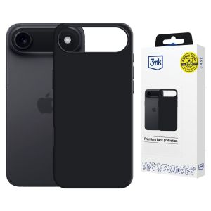 Silikoninis dėklas su MagSafe skirtas Apple iPhone Air - 3mk HARDY® Mellow MagCase™ Black