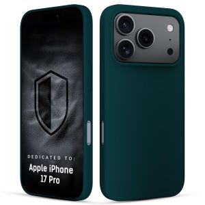 Silikoninis dėklas skirtas Apple iPhone 17 Pro - 3mk HARDY® Mellow Case™ Green