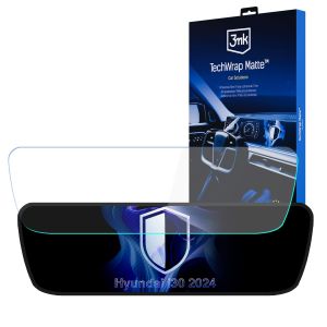 Matinis ekraną apsaugantis filmas laikrodžių Hyundai i30 2024- - 3mk TechWrap Matte Cluster