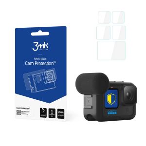Apsauginis stiklas GoPro HERO 9/10/11 Black - 3mk Cam Protection