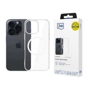 Dėklas Apple iPhone 16 Pro - 3mk Clear MagCase