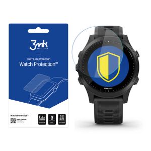 Apsauginis stiklas išmaniojo laikrodžio ekranui Garmin Forerunner 945 - 3mk Watch Protection