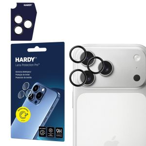 Objektyvo apsauga ant Apple iPhone 17 Pro/ iPhone 17 Pro Max - HARDY Lens Protection Pro Black