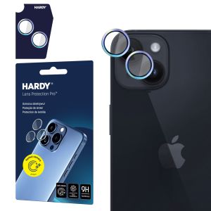 Objektyvo apsauga ant Apple iPhone 15/15 Plus - HARDY Lens Protection Pro Rainbow