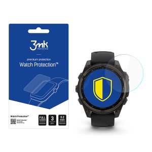 Apsauginis stiklas išmaniojo laikrodžio ekranui Garmin Fenix 8 Solar/Sapphire 47mm - 3mk Watch Protection