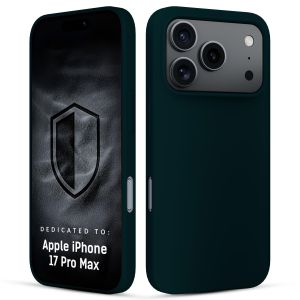 Silikoninis dėklas skirtas Apple iPhone 17 Pro Max - 3mk HARDY® Mellow Case™ Dark Green