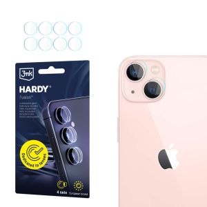 Skaidrus objektyvo stiklas kamerai Apple iPhone 14 - 3mk HARDY® Fusion Lens Protection™