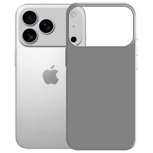 Silikoninis dėklas skirtas Apple iPhone 17 Pro - 3mk HARDY® Mellow Case™ Gray
