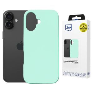 Silikoninis dėklas su MagSafe skirtas Apple iPhone 16 - 3mk HARDY® Mellow MagCase™ Teal