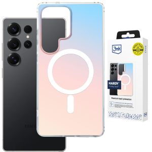 Holografinis dėklas su MagSafe skirtas Samsung Galaxy S24 Ultra - 3mk HARDY® PrisMag Case™