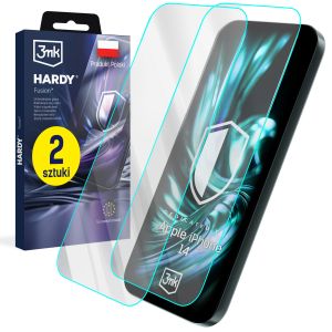 2x Hibridinis stiklas ant Apple iPhone 14/14 Pro - 3mk HARDY® Fusion™