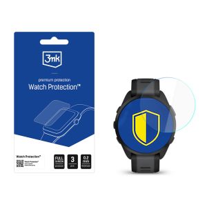 Apsauginis stiklas išmaniojo laikrodžio ekranui Garmin Forerunner 165/ 165 Music - 3mk Watch Protection