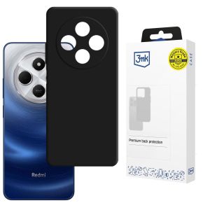 Silikoninis dėklas skirtas Redmi 14C / Redmi A4 5G – 3mk HARDY® Mellow Case™ Black