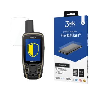 Nedūžtančios hibridinės stiklo plokštelės Garmin GPSMap 65 - 3mk FlexibleGlass