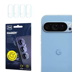 Skaidrus objektyvo stiklas kamerai Google Pixel 9 Pro - 3mk HARDY® Fusion Lens Protection™