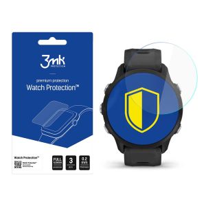 Apsauginis stiklas išmaniojo laikrodžio ekranui Garmin Forerunner 955 - 3mk Watch Protection