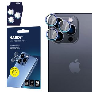 Objektyvo apsauga ant Apple iPhone 15 Pro - HARDY Lens Protection Pro Rainbow