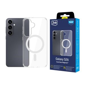 Apsauginis dėklas su MagSafe Samsung Galaxy S26+ - 3mk EverClear MagCase