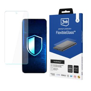 Nedūžtančios hibridinės stiklo plokštelės Motorola Moto G54/Power Edition - 3mk FlexibleGlass