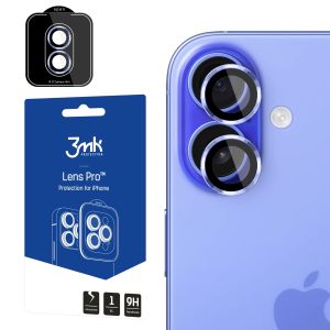 Grūdintas stiklas objektyvui Apple iPhone 17 - 3mk Lens Protection Pro Light Blue