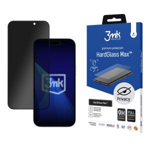 Privatumo stiklas Apple iPhone 16 Pro - 3mk HardGlass Max Privacy