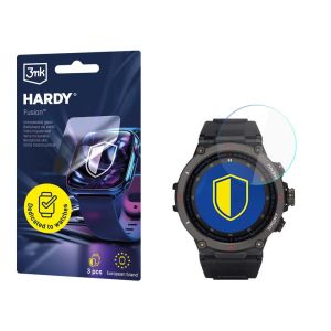 Hibridinė stiklo apsauga smartwatch Garett GRS Pro - 3mk HARDY® Fusion Watch Protection™