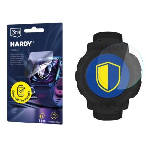 Hibridinis stiklas smartwatch Garmin Instinct 2/Solar - 3mk HARDY® Fusion Watch Protection™