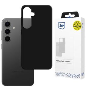 Silikoninis dėklas skirtas Samsung Galaxy S24 – 3mk HARDY® Mellow Case™ Black
