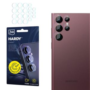 Fotoaparato objektyvo stiklas Samsung Galaxy S22 Ultra 5G - 3mk HARDY® Fusion Lens Protection™