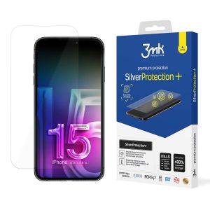 Antismūginė apsauginė plėvelė Apple iPhone 15 Plus - 3mk SilverProtection+