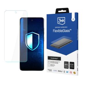Nedūžtančios hibridinės stiklo plokštelės Motorola Moto G24/G24 Power - 3mk FlexibleGlass